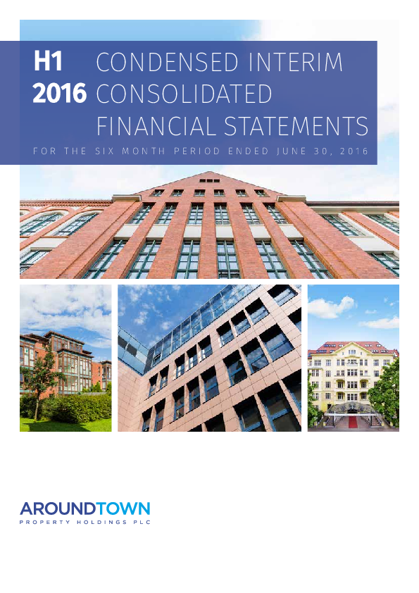 H1 2016 Interim Consolidated Financial Statements