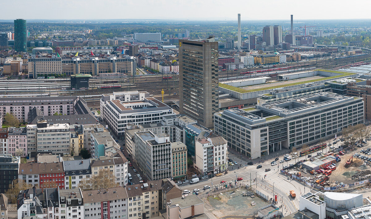 Frankfurt Main Central Train Station