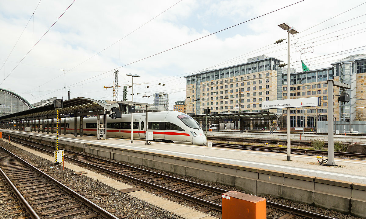 Frankfurt Main Central Train Station Office Campus